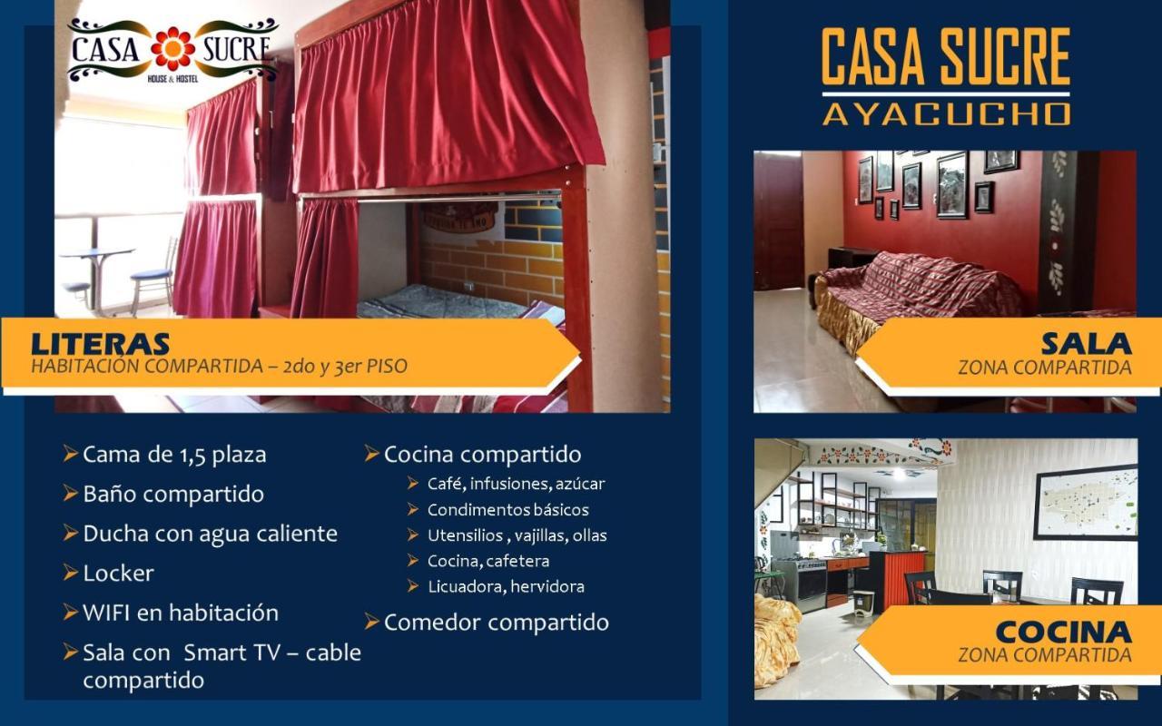 Casa Sucre Hostel Ayacucho Exterior photo